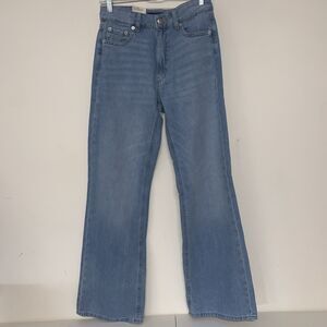 Aeropostale High Rise Full Wide Leg Jeans Vintage Y2K Inspired Women's Size 2
